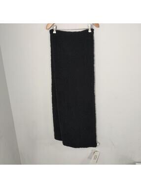 Naturalizer Black Teddy Sherpa Winter Scarf New With Tags